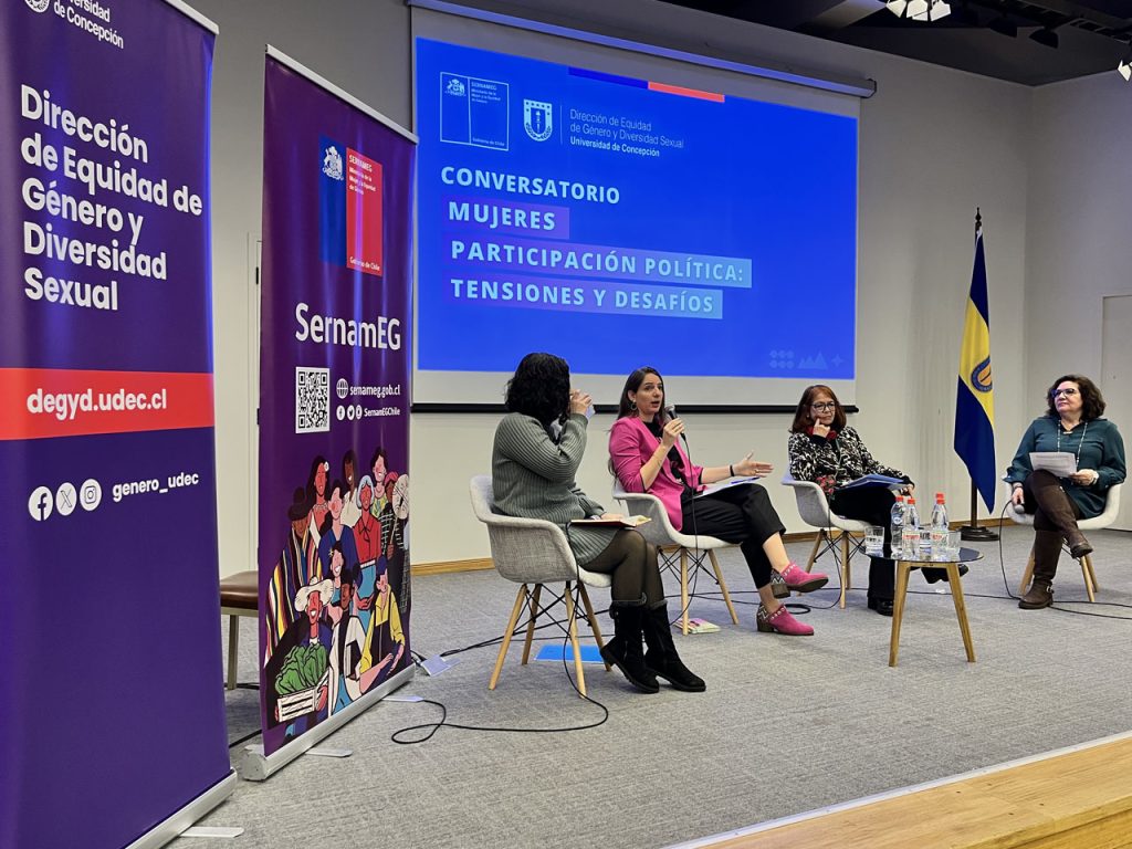 Conversatorio “Mujeres y participación política: tensiones y desafíos” convocó a destacadas voces de la región del Biobío