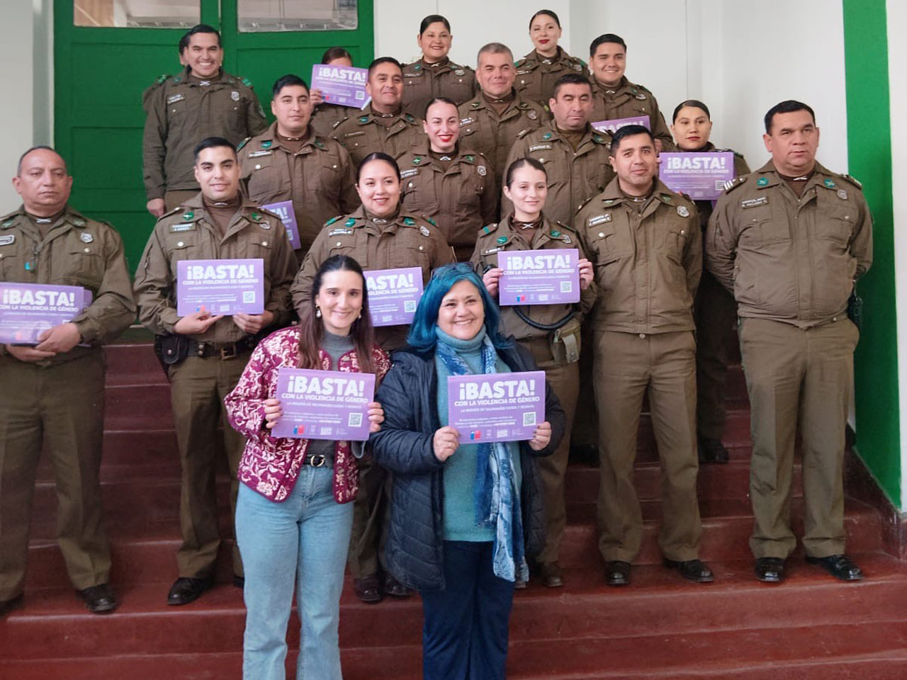 SernamEG capacita 6 prefecturas de Carabineros sobre prevención de violencia de género