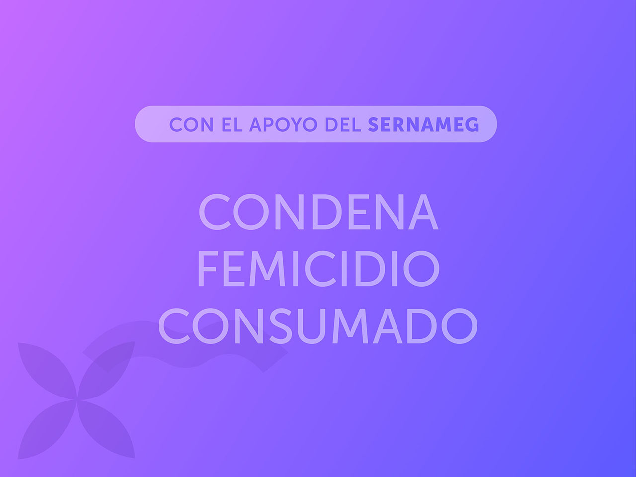 SernamEG RM logra condena de presidio perpetuo simple para autor de femicidio en San Bernardo