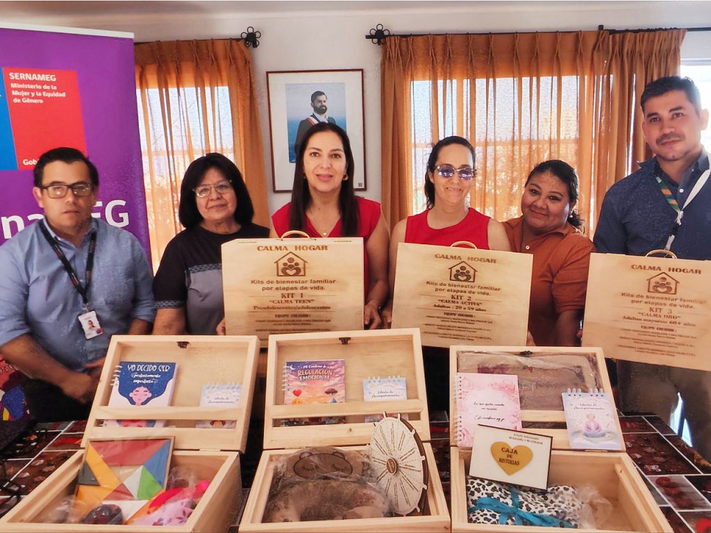 Programa Mujer Emprende de SernamEG impulsa proyecto colectivo “Calma Hogar” en Tarapacá