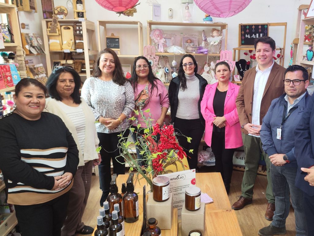 Emprendedoras del SernamEG cuentan con nuevo espacio de comercialización en Casona Baquedano