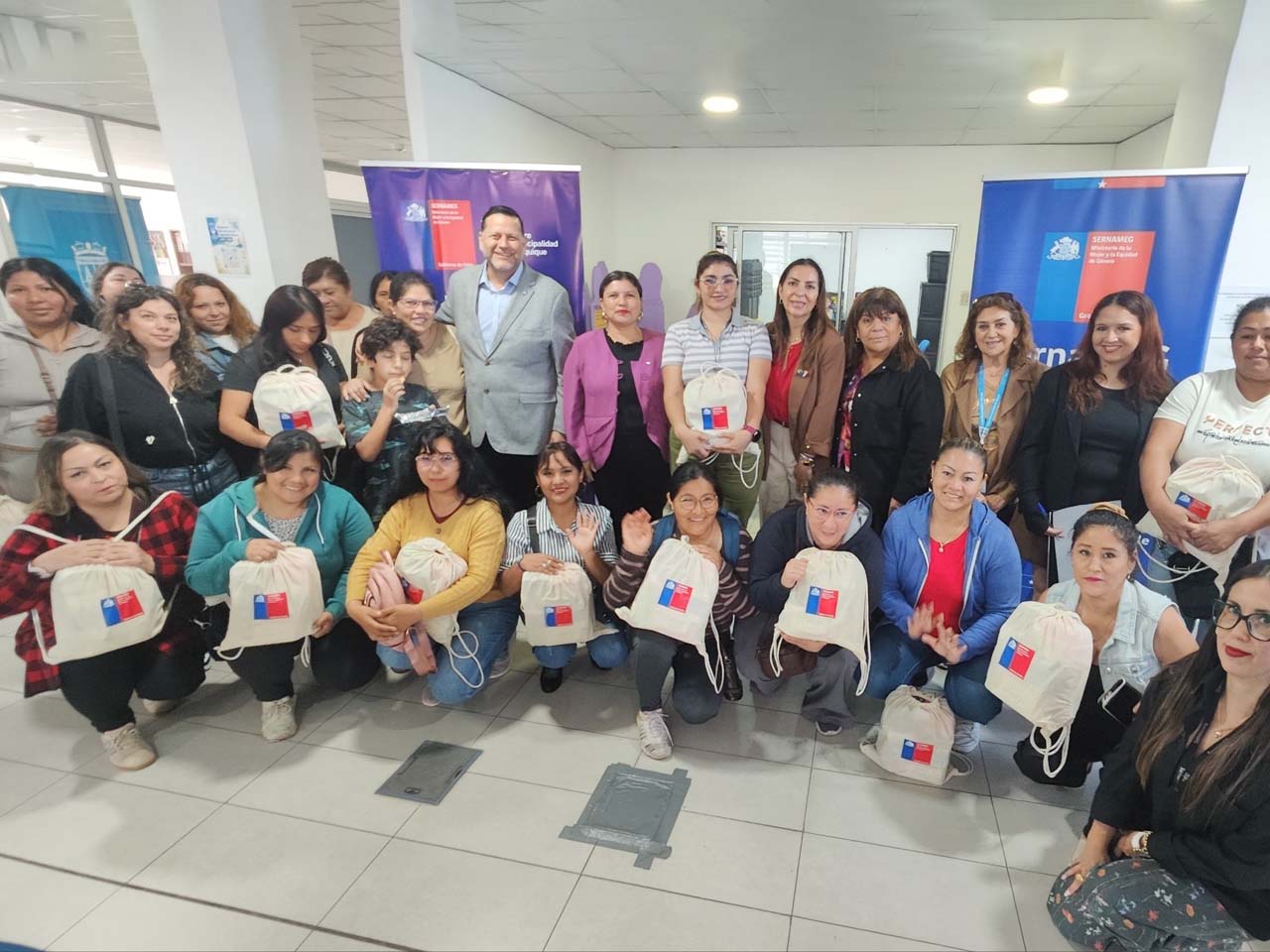 SernamEG Tarapacá refuerza apoyo a mujeres afectadas por emergencia climática